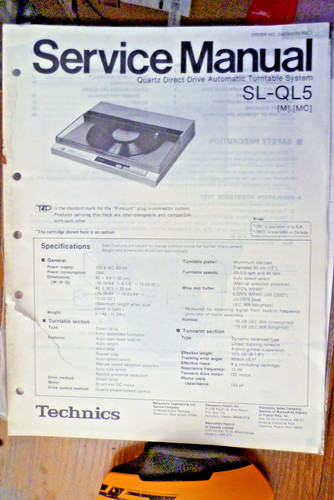 Technics ql5 - technics, canada)