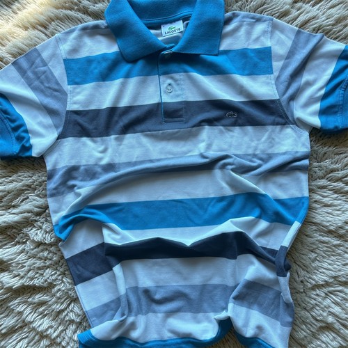 Lacoste polo vintage righe - vintage,