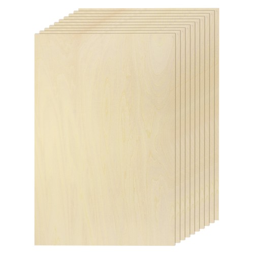 10pcs fogli tiglio 10x15x0 6cm - tiglio, 10x15x0.6cm