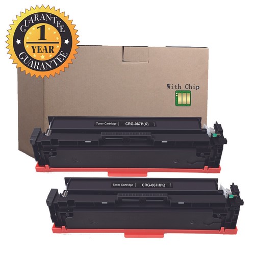 2pk 067h cartuccia toner nero - 067h,