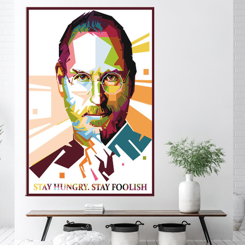 Poster stampa tela - stampa, steve
