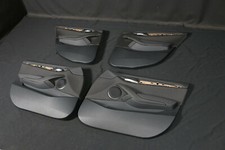 4 Pezzi Rivestimento Porta Tessuto Grigio Shadow Antracite Set Pannello Ant Post