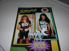 KISS MAGAZINE STRIKE FANZINE