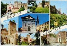 CITTADELLA PADOVA Saluti da.. vedutine Chiesa Mura e Porte