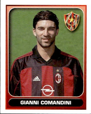 Figurina calcio merlin 2001 - figurina,