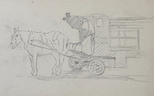 Antica carrozza da disegno