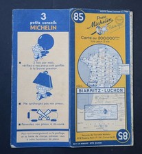 Carta MICHELIN vecchia mappa