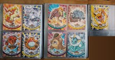 set/lotto 9 carte pokemon Topps tv animation series 1999