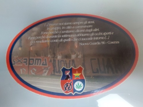 Adesivo ultras nuova guardia - ultras,