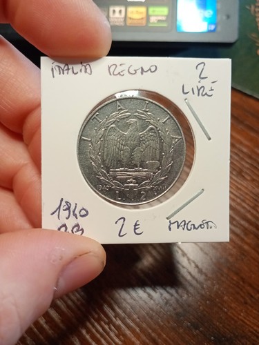 Moneta italia regno lire - italia, 2