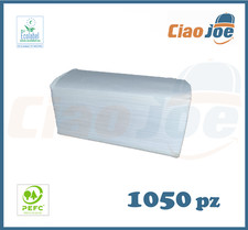 Asciugamani Carta piegati a V compatibili C/Z dispenser bar 1140 pz
