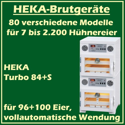 Heka turbo incubatrice - 84+s,
