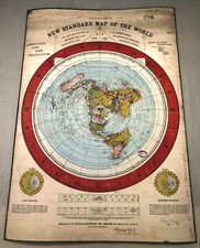 Mappa del mondo gleason - del,