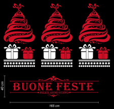 adesivi natalizi per