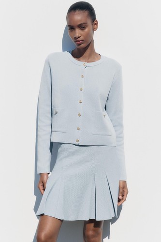 Zara light blue - zara, cardigan