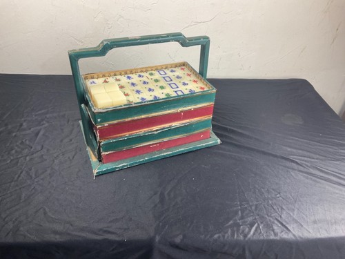 Jeu mah jong - mah, coffret