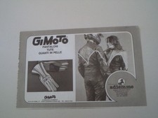 advertising Pubblicità 1983 GIMOTO DI GILBERTO MAZZOLA - CASSANO D'ADDA