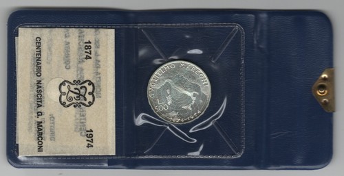 500 lire argento - lire,