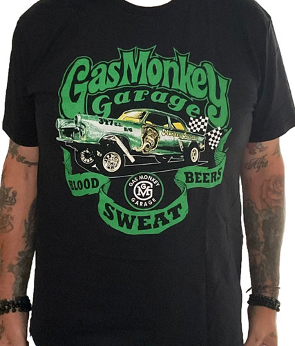 Maglietta gas monkey garage - gas,