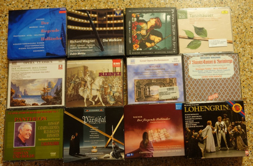 Wagner lot opera cd box - opera,