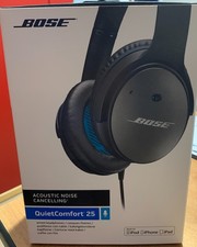 Bose QuietComfort 25 Cuffie con Cancellazione del Rumore - Nero (715053-0010)