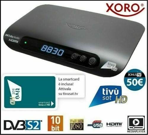 Decoder tivusat xoro hrs8830 - decoder,
