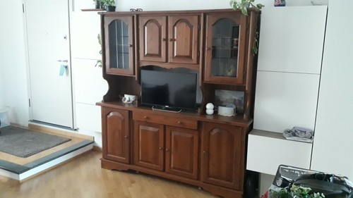 Mobile sala con vetrinetta - , e