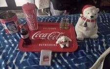 Vintage Coke a Cola set of