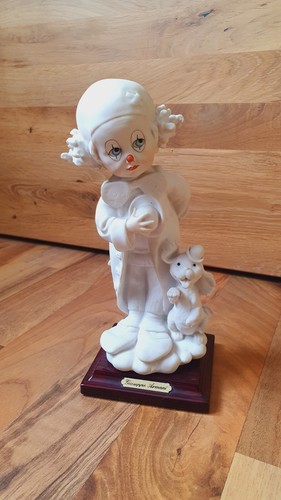 Clown giuseppe armani statuina - clown,
