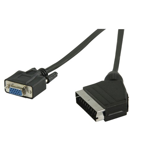 Cavo scart vga con - scart,