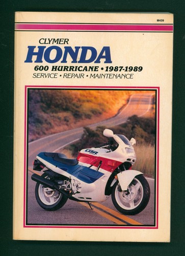 Honda cbr600f clymer manuale - cbr600f,