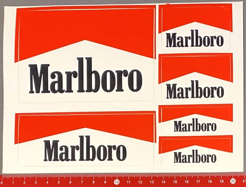 Marlboro foglio adesivo - marlboro,
