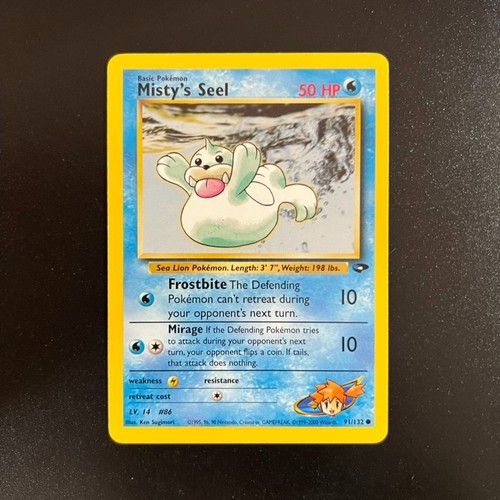 Pokemon card misty - pokemon,