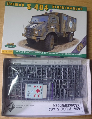 Ambulanza unimog 404 1 - 404, 1/72