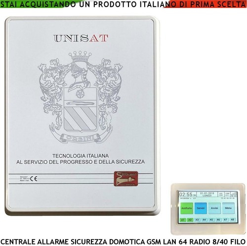 Centrale allarme wireless 868 - centrale,