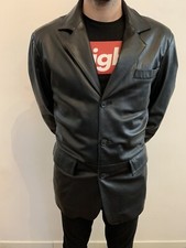 Cappotto In vera pelle Colore Nero