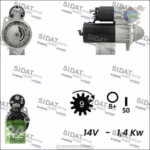 Motorino avviamento sidat - motorino, di