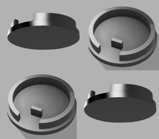 Tappi spoiler Ford Escort RS