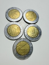 Monete emesse repubblica - 5, da