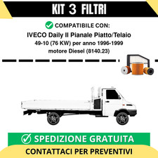 Kit 3 Filtri Tagliando per