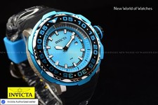 Orologio Uomo Invicta Pro Diver OCEAN VOYAGE 52mm Tono Blu Chiaro/Nero