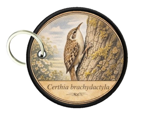 Portachiavi stampado uccello