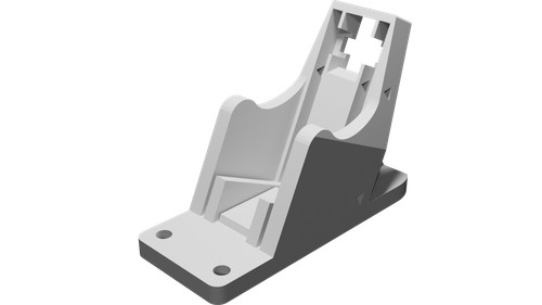 Supporto staffa freno mano - supporto, a