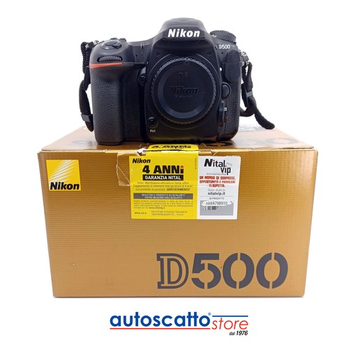 Nikon d500 corpo - d500, (garanzia