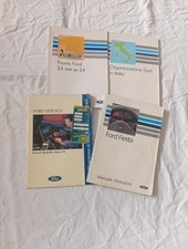Libretto Uso e Manutenzione Ford Fiesta Terza Serie - 1992