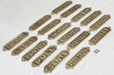 Lotto 17 pezzi insegna vintage