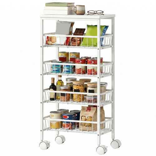 Homcom carrello livelli - 4,