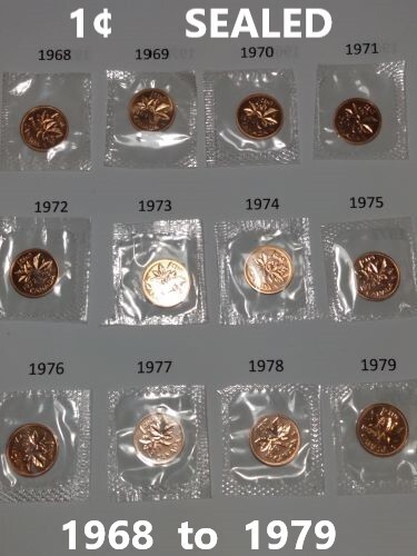 Canada one cent - canada, 1968