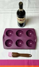 TUPPERWARE Stampo in Silicone a Cupola + Pennello in Silicone  [SAN VALENTINO]