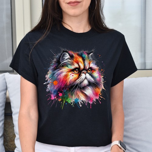 Shirt unisex gatto persiano - unisex,